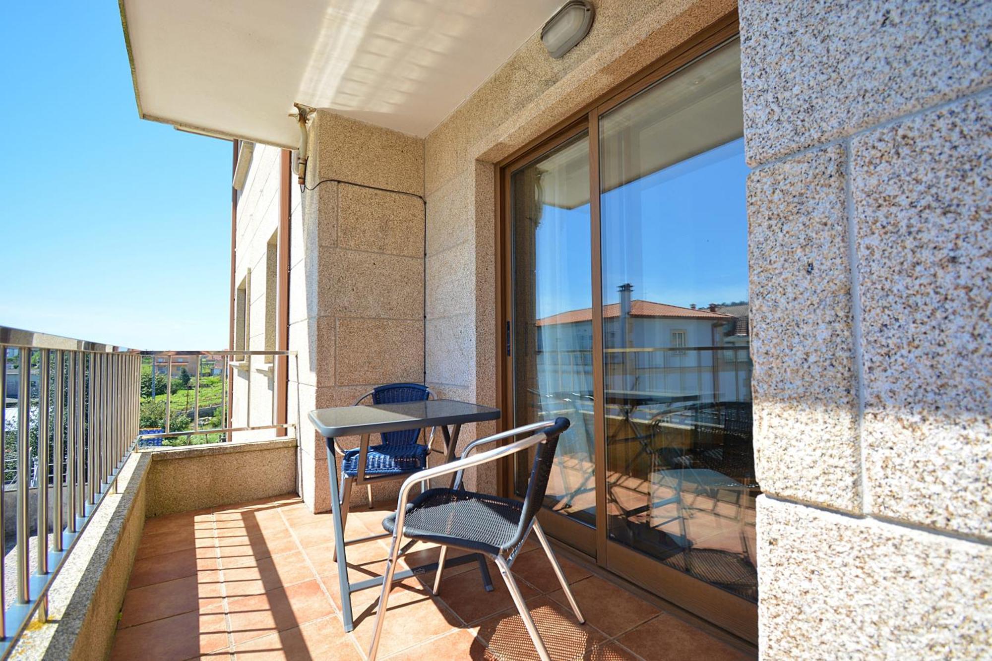 Piso Con Terraza A Un Paso De Playa De A Lanzada Apartment Sanxenxo Exterior foto
