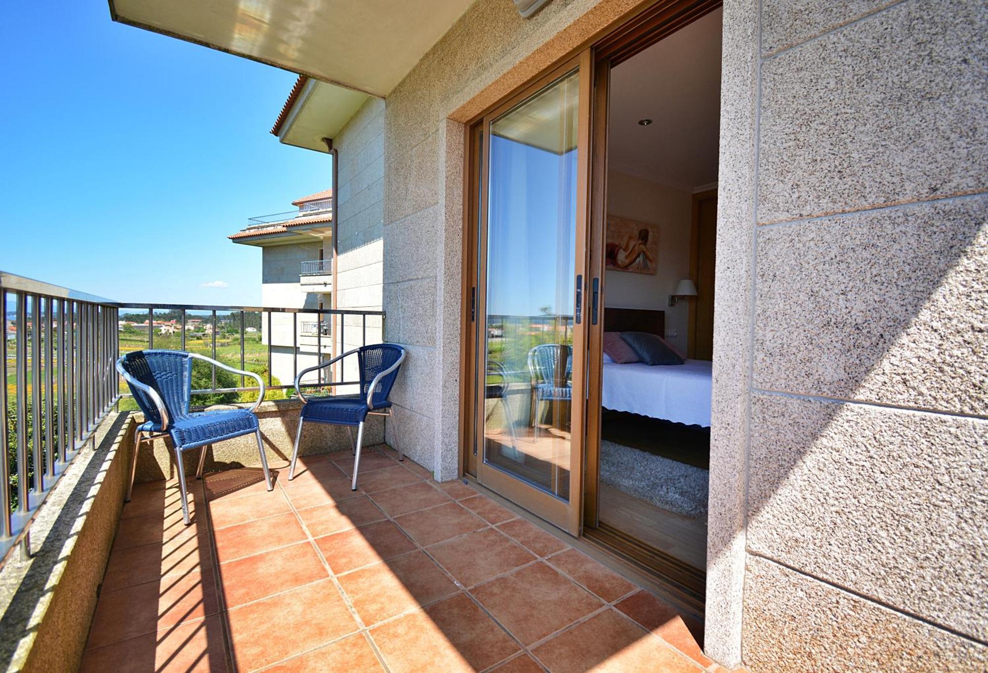 Piso Con Terraza A Un Paso De Playa De A Lanzada Apartment Sanxenxo Exterior foto